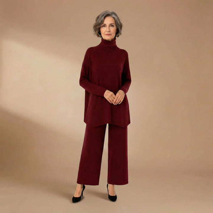 Julie | Top &amp; Wide-Leg Pants Set