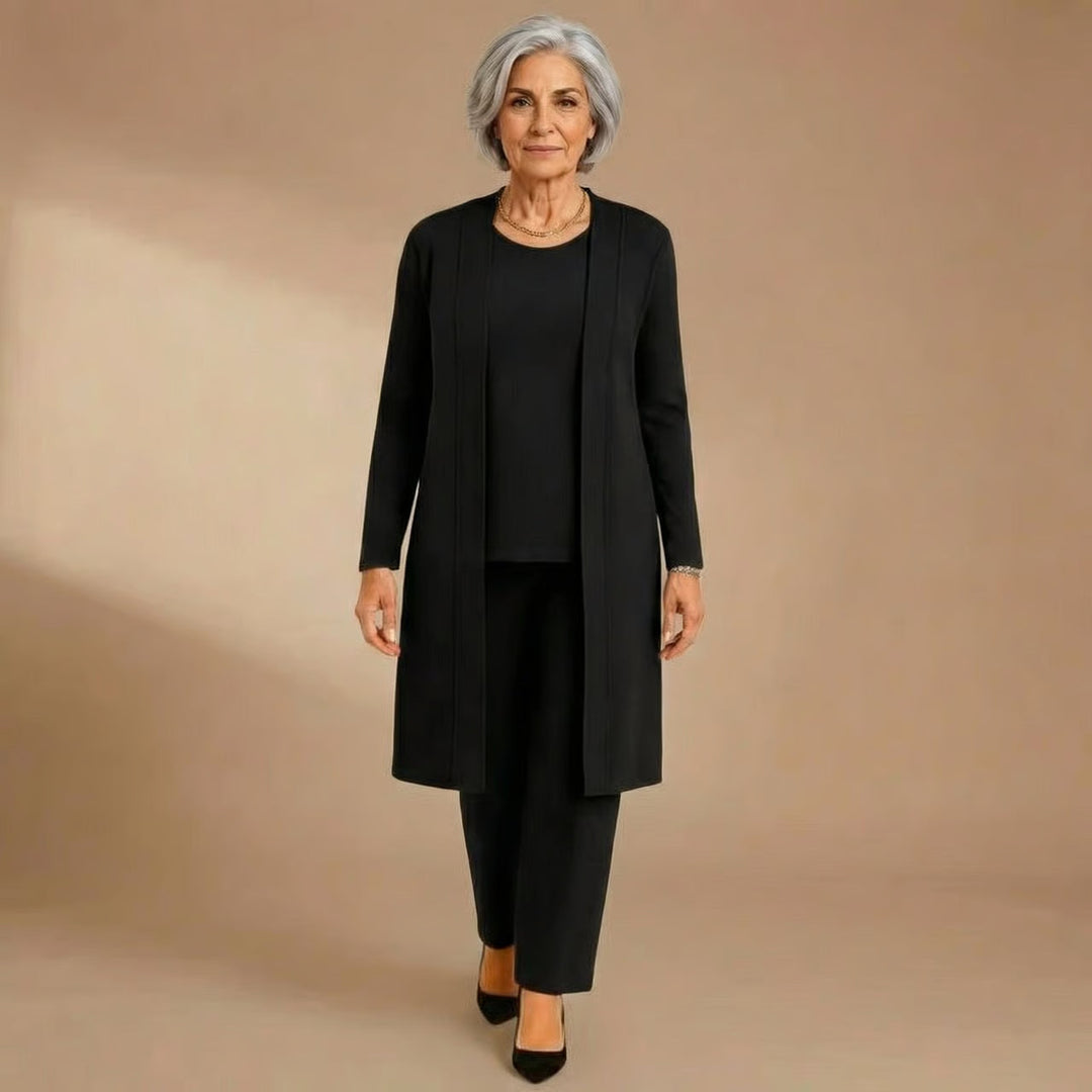 Melissa | Cardigan, Top &amp; Pants Set
