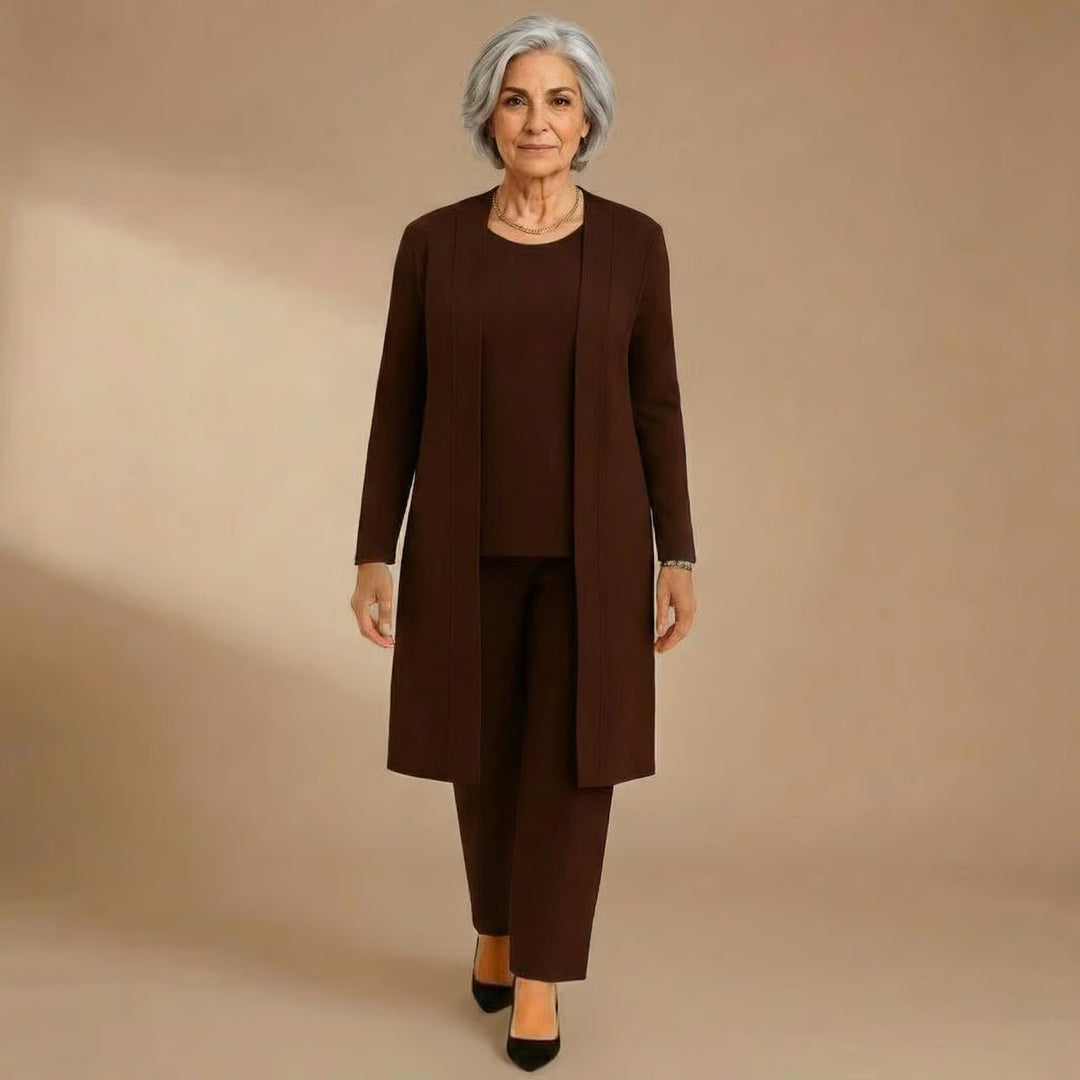 Melissa | Cardigan, Top &amp; Pants Set