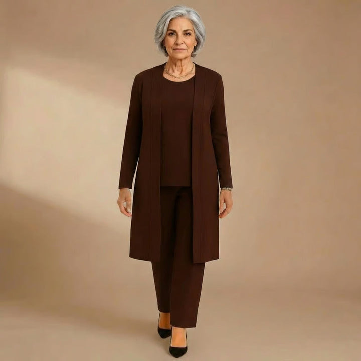 Melissa | Cardigan, Top &amp; Pants Set