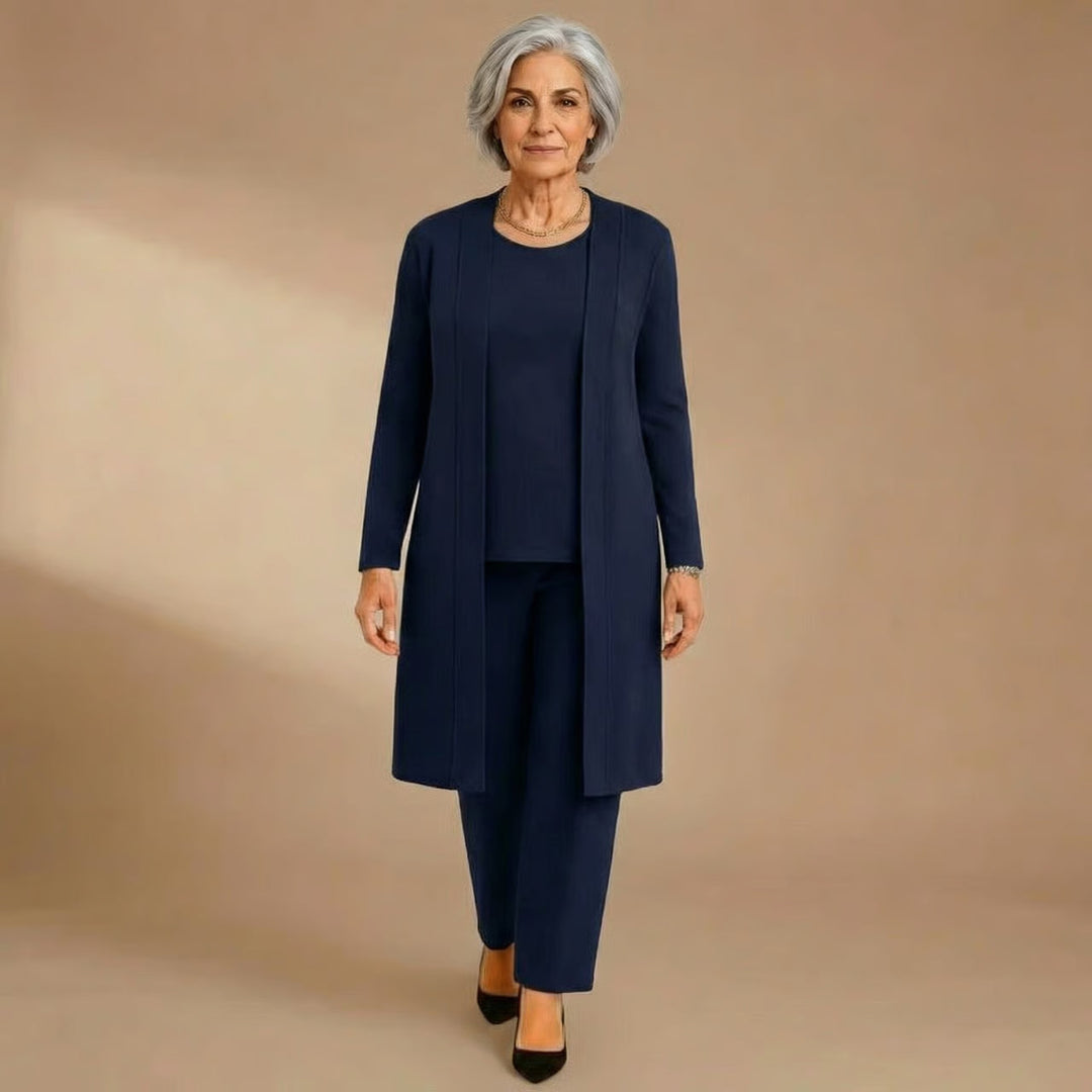 Melissa | Cardigan, Top &amp; Pants Set