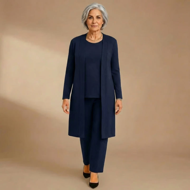 Melissa | Cardigan, Top &amp; Pants Set