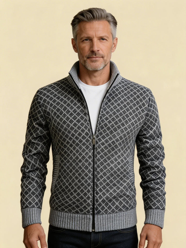 Samuele | Refined Zip-Up Sweater