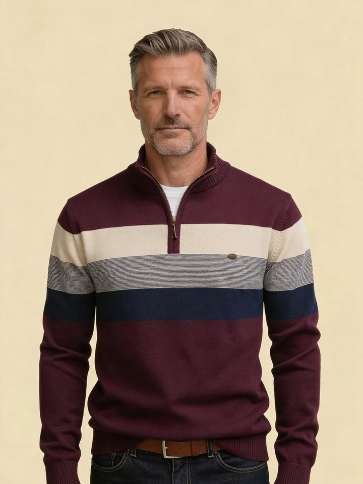 BLAKE | QUARTER-ZIP SWEATER