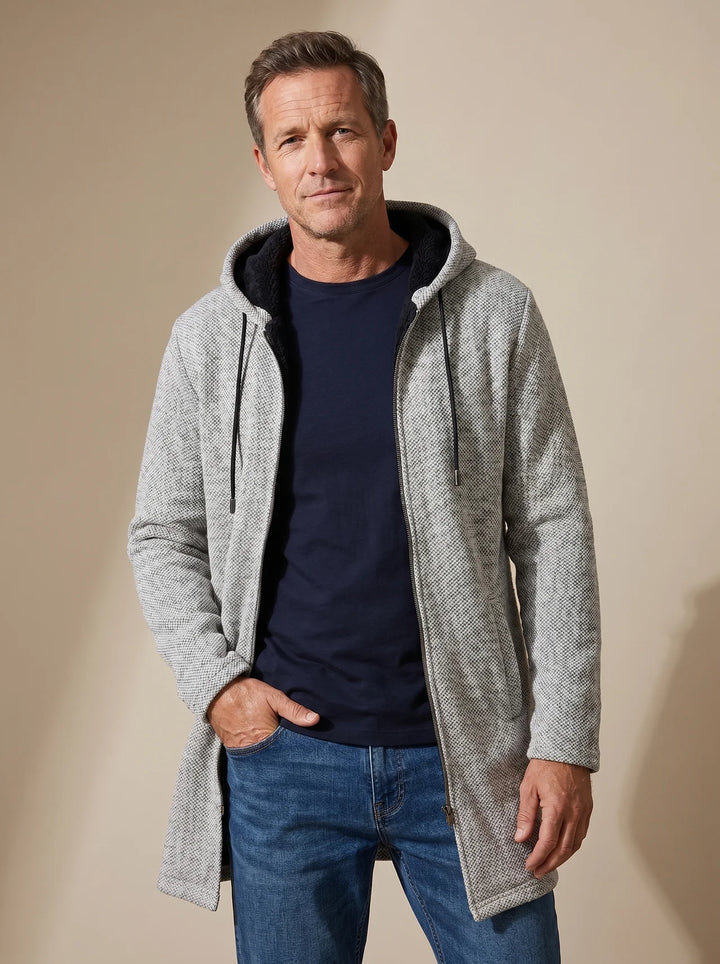 ELIO | CLASSIC COMFORTABLE HOODED JACKET