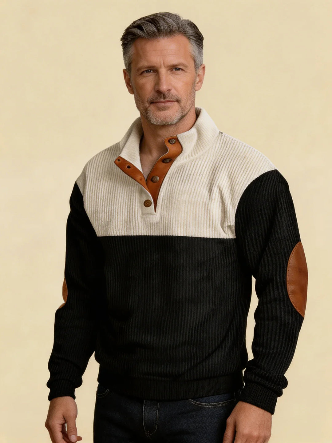 ALDEN | HIGH COLLAR RIDGE PULLOVER