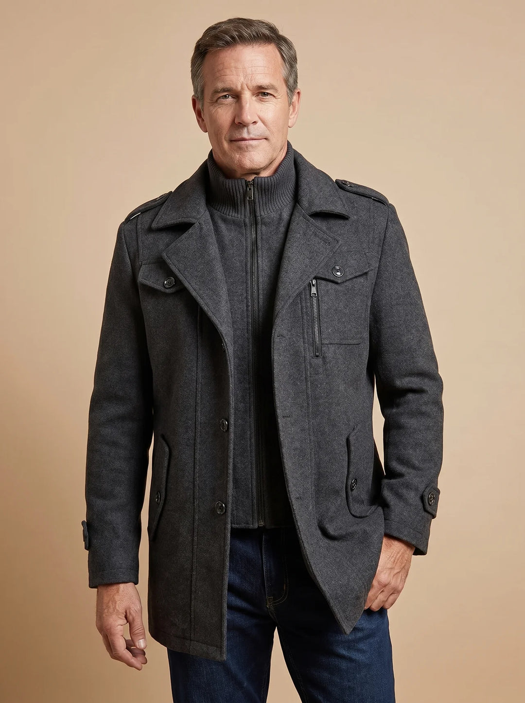 SOREN | TWO-PIECE WINTER COAT FOR MEN