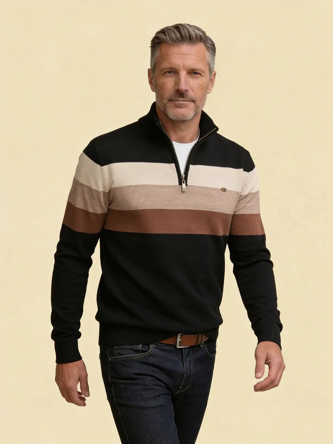 BLAKE | QUARTER-ZIP SWEATER
