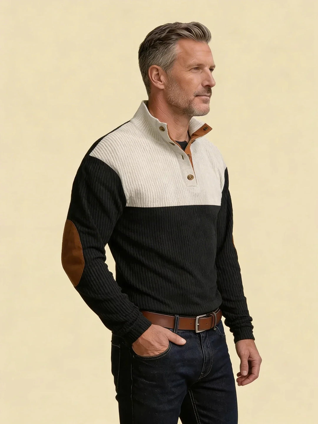 ALDEN | HIGH COLLAR RIDGE PULLOVER