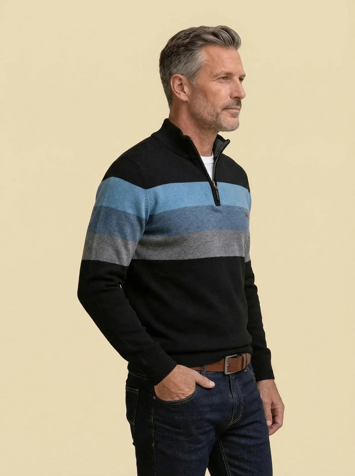 BLAKE | QUARTER-ZIP SWEATER