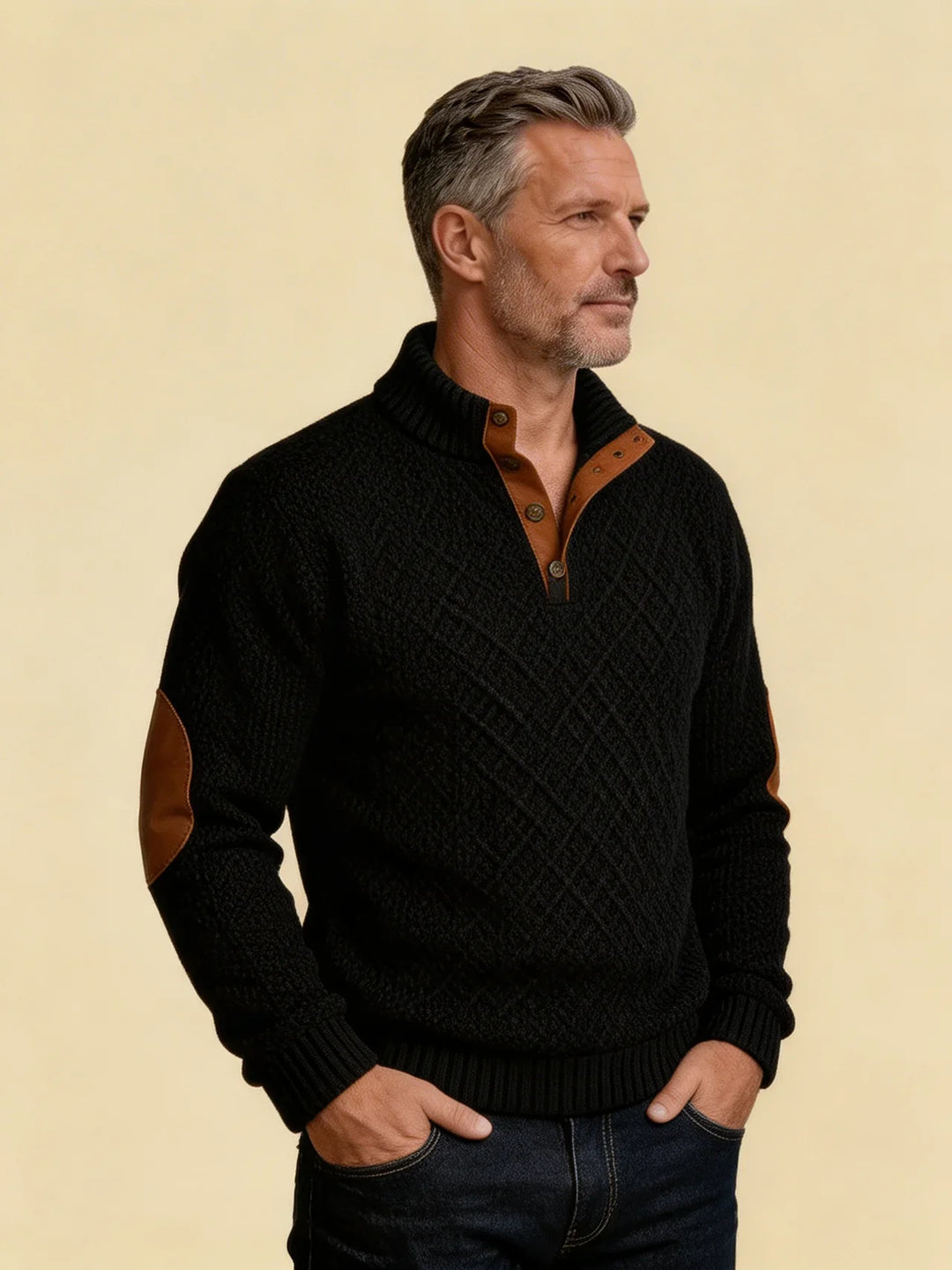 STRATTON | HIGH COLLAR PULLOVER