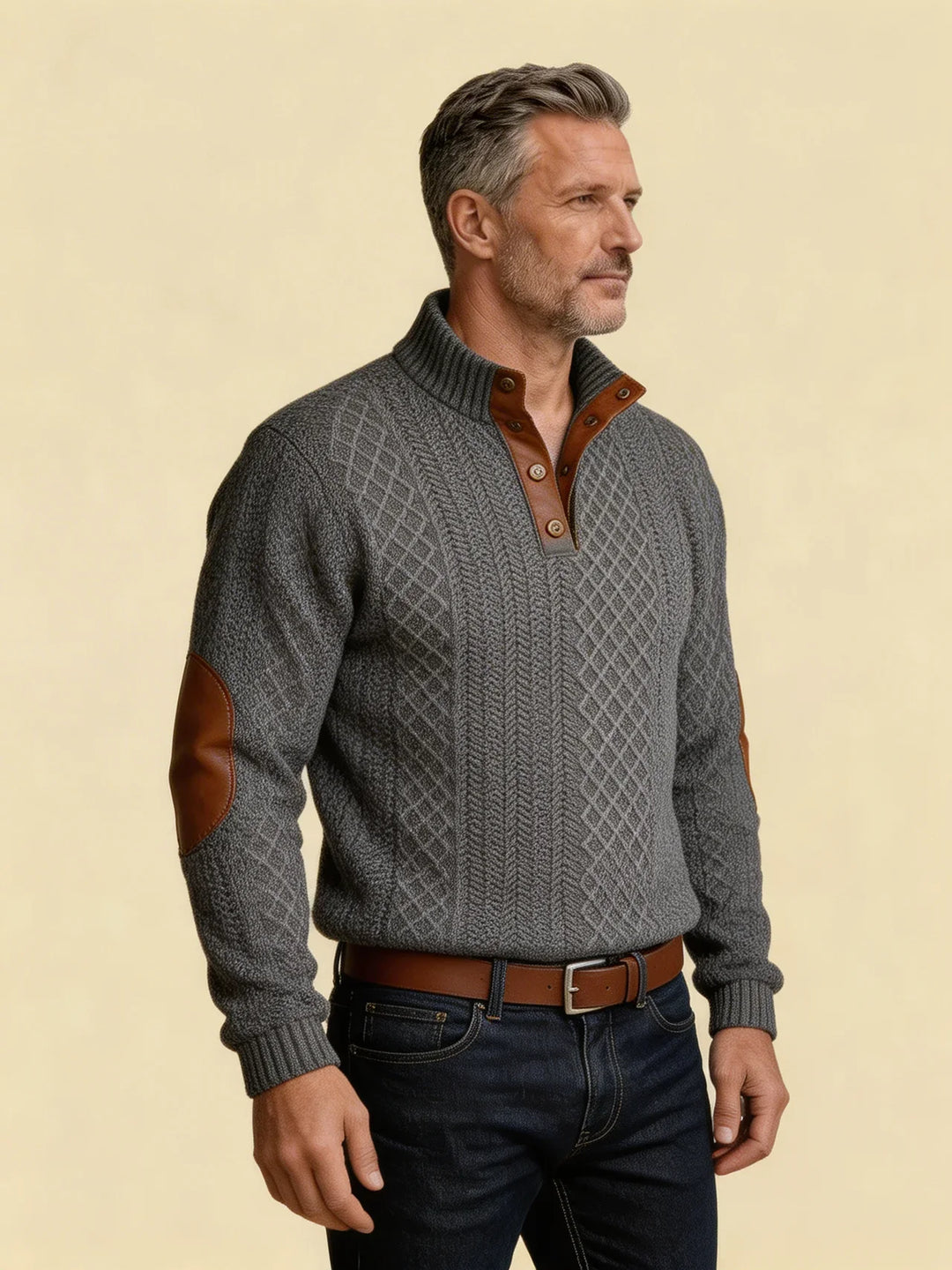 STRATTON | HIGH COLLAR PULLOVER