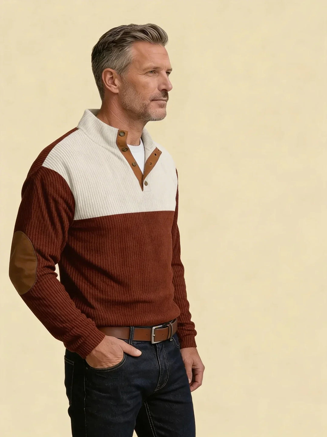 ALDEN | HIGH COLLAR RIDGE PULLOVER