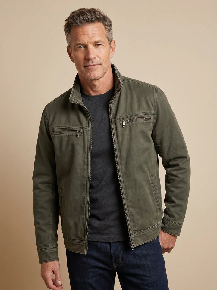 MONTCLAIR | HERITAGE OLIVE FIELD JACKET