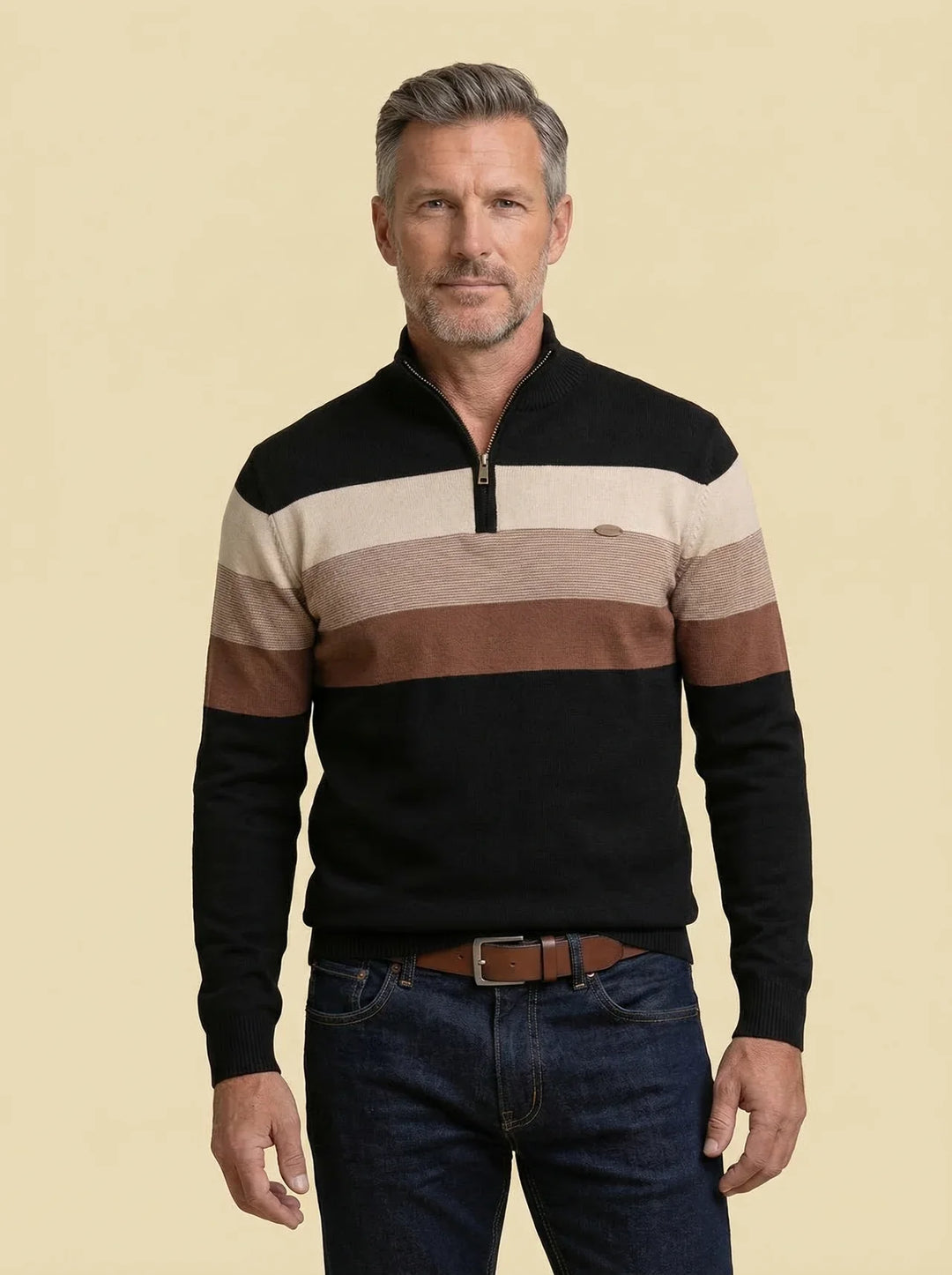 BLAKE | QUARTER-ZIP SWEATER