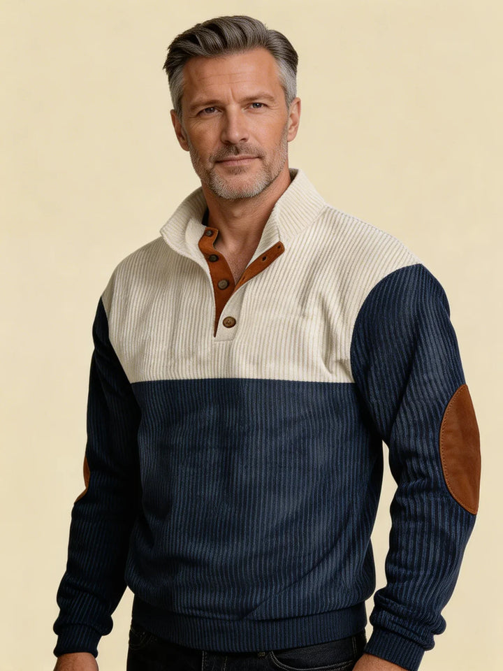 ALDEN | HIGH COLLAR RIDGE PULLOVER