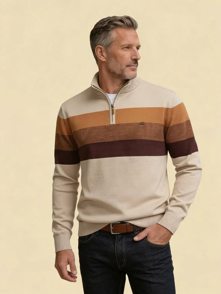 BLAKE | QUARTER-ZIP SWEATER