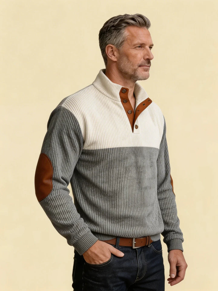 ALDEN | HIGH COLLAR RIDGE PULLOVER