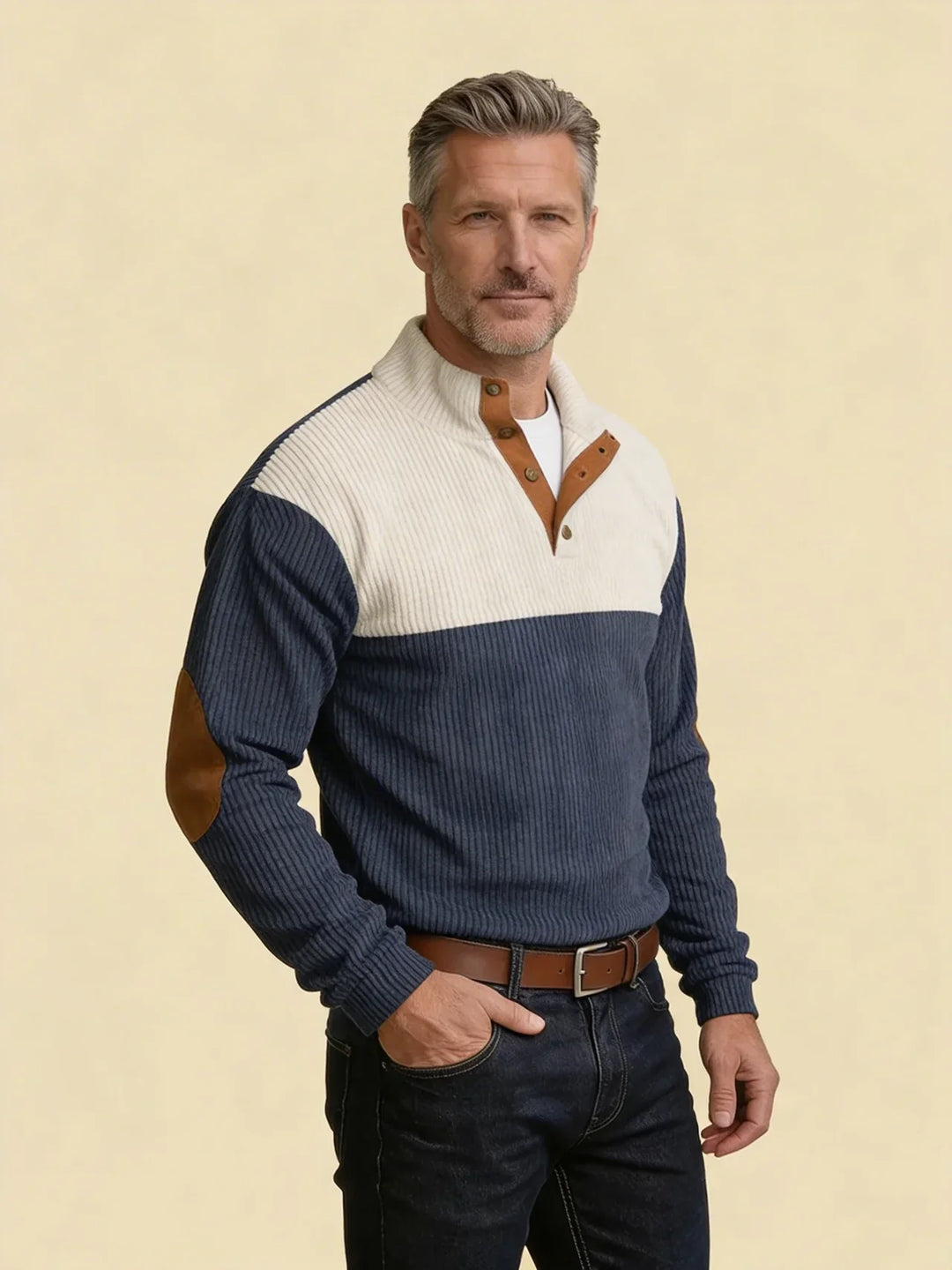 ALDEN | HIGH COLLAR RIDGE PULLOVER