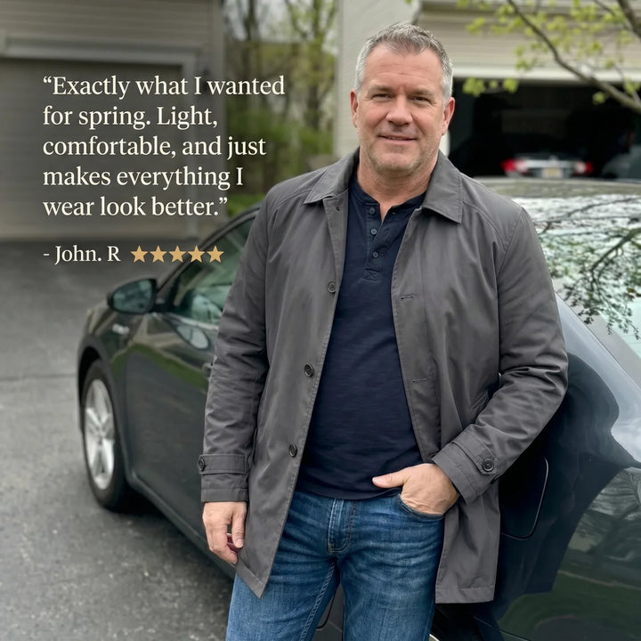 HAROLD | LIGHTWEIGHT SPRING JACKET | RELIABLE COMFORT