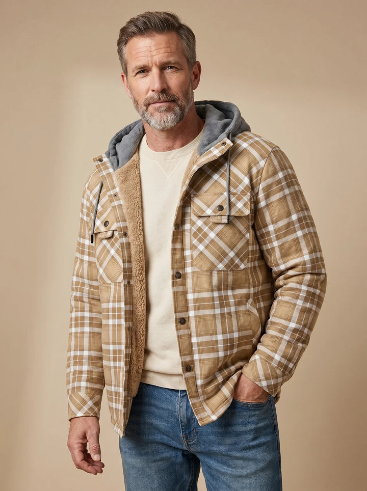 EERO | CHECKED FLANNEL JACKET