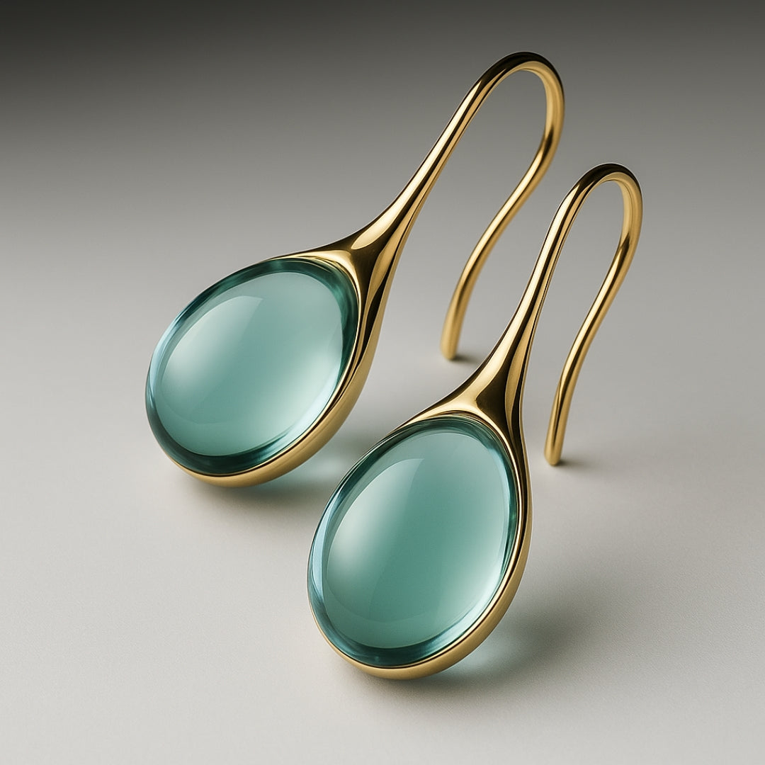 Crystal Teardrop Earrings