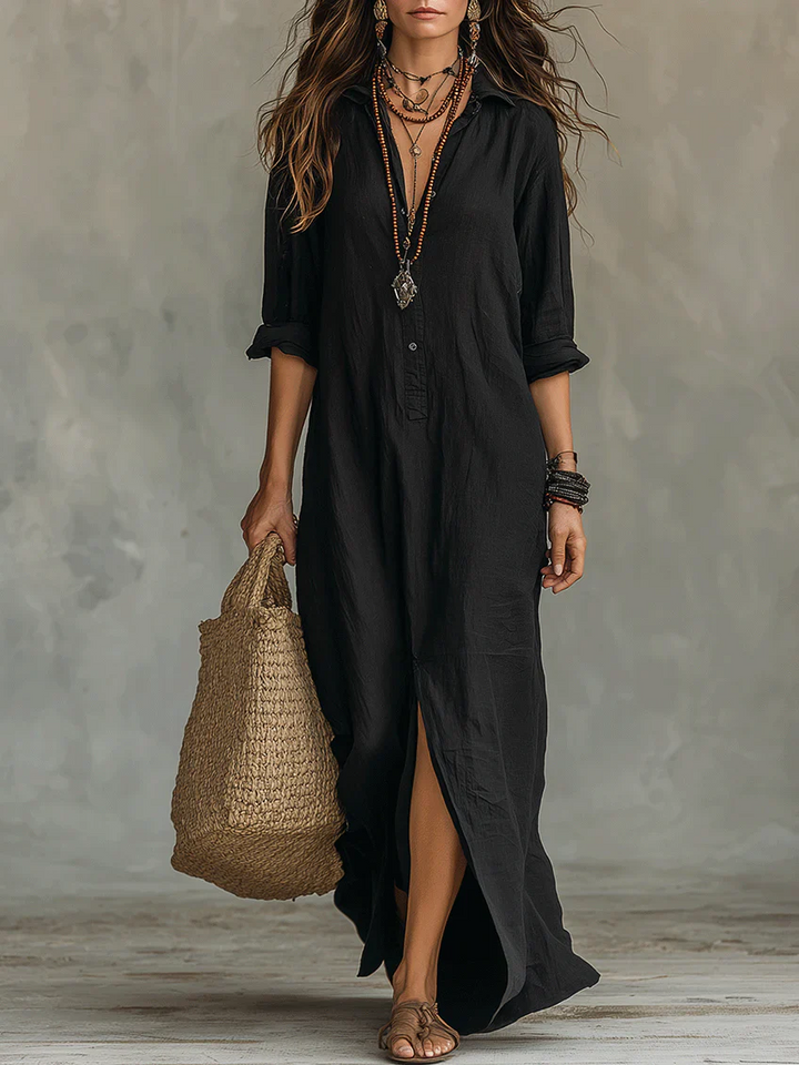 Charlotte™ Button Maxi Dress