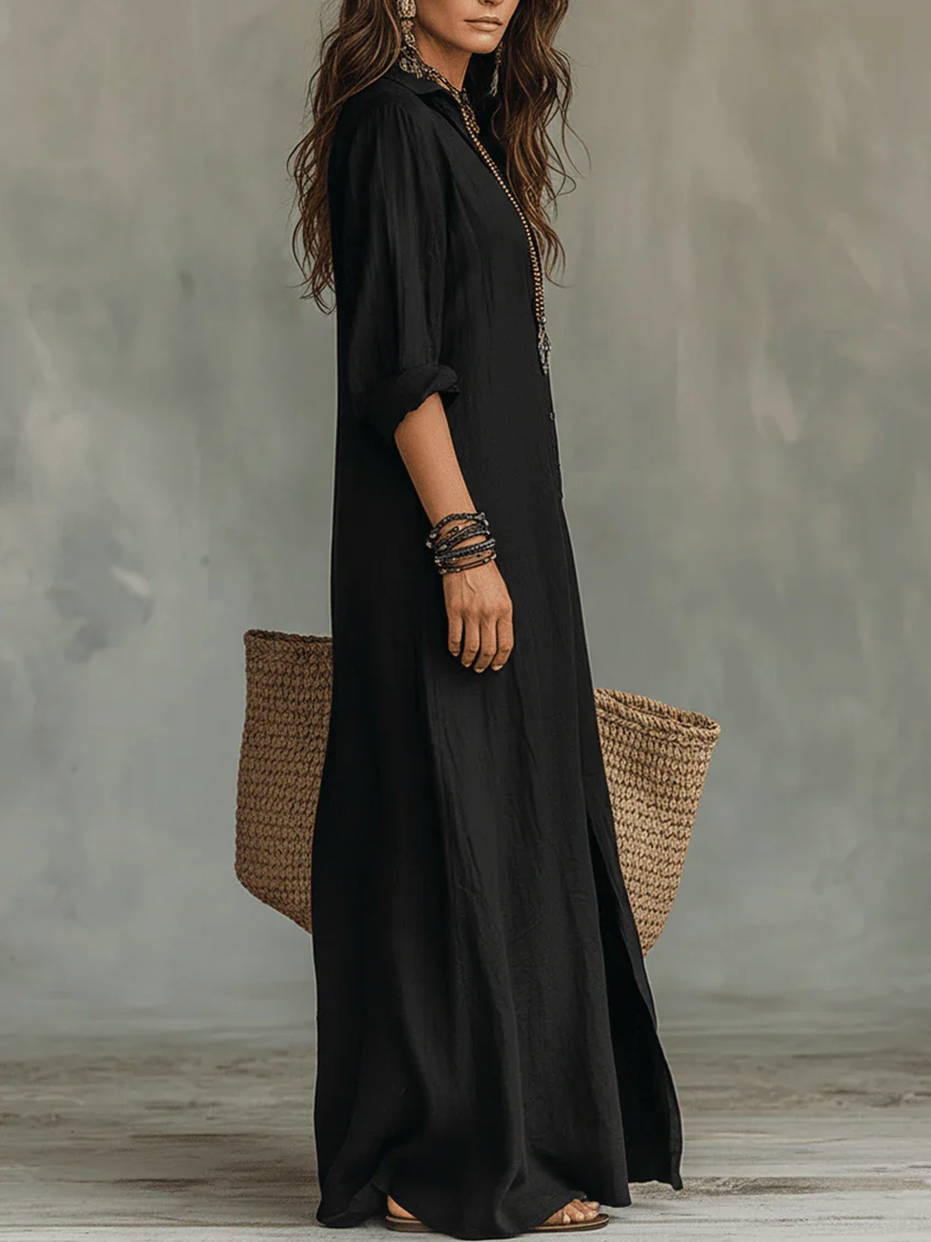 Charlotte™ Button Maxi Dress