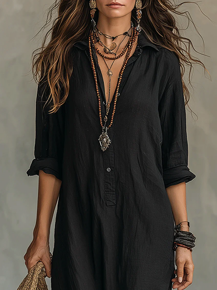 Charlotte™ Button Maxi Dress