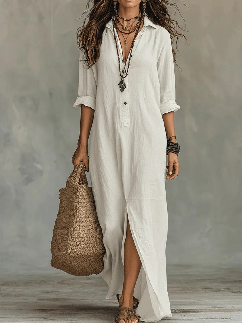 Charlotte™ Button Maxi Dress