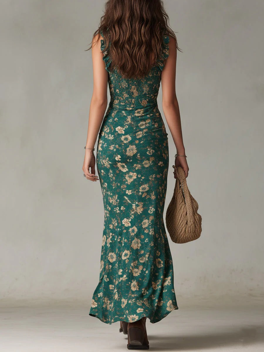 Marisol™ Printed Boho Maxi Dress