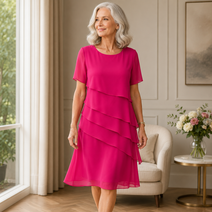 Grace™ Ruffle Midi Dress