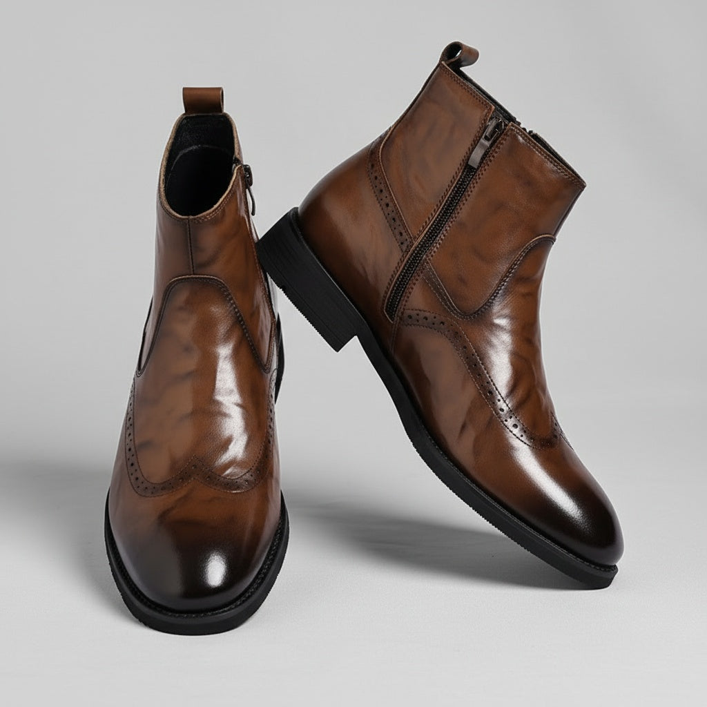 Sonic-19 | Sovereign Wingtip Chelsea Boots