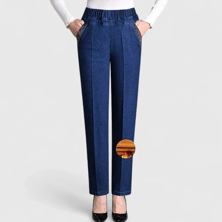 ELARA | POLISHED STRAIGHTLINE PANTS