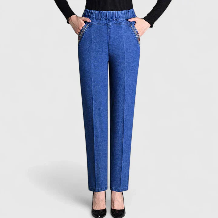 ELARA | POLISHED STRAIGHTLINE PANTS