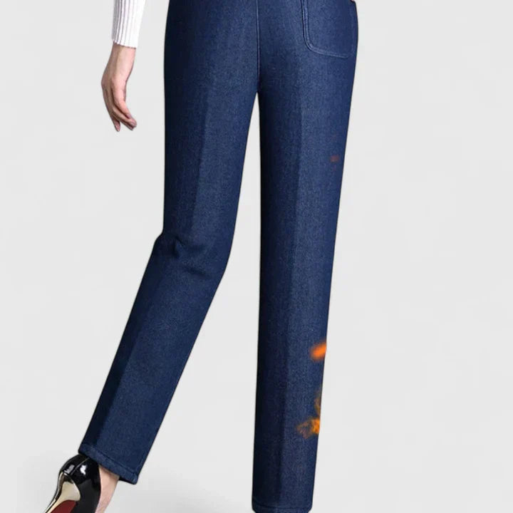 ELARA | POLISHED STRAIGHTLINE PANTS