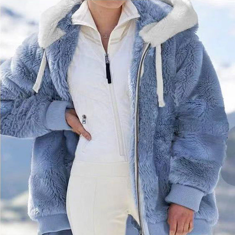 Lowkey Luxe | Winter Jacket with Hood and Zipper